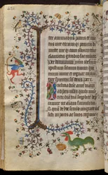 Getijden van Karel de Edele, koning van Navarra (1361-1425): fol. 209v, Tekst