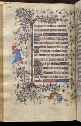 Getijden van Karel de Edele, koning van Navarra (1361-1425): fol. 58v, Tekst