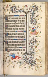 Getijdenboek van Karel de Edele, koning van Navarra 1361-1425: fol. 189r, Tekst, ca. 1405