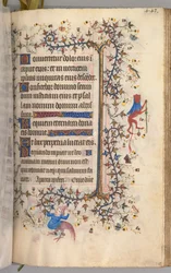 Getijdenboek van Karel de Edele, Koning van Navarra 1361-1425: fol. 216r, Tekst, ca. 1405