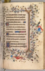 Getijdenboek van Karel de Edele, Koning van Navarra 1361-1425: fol. 227r, Tekst, ca. 1405