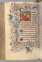 Getijdenboek van Karel de Edele, Koning van Navarra 1361-1425, fol. 275v, St. Vincent, ca. 1405