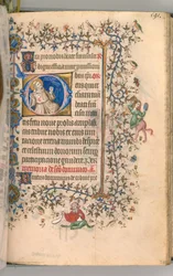 Getijdenboek van Karel de Edele, koning van Navarra 1361-1425, fol. 290r, Sint Franciscus, ca. 1405