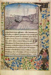 Bisschop Theophilus vindt het graf van de heilige Antonius