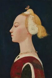 Portret van een vrouw, waarschijnlijk 1450s