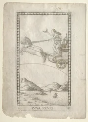 Luna uit de Tarocchi, serie A: Firmamenten van het Universum, #41, voor 1467
