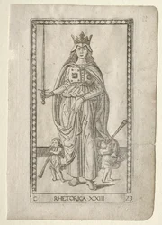 Retorica (uit de Tarocchi-serie C: Vrije Kunsten, #23)