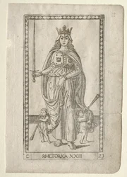 Retoriek uit de Tarocchi, serie C: Vrije Kunsten, #23, voor 1467