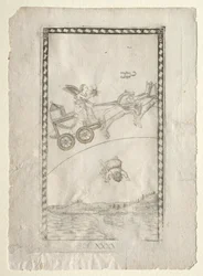 Zon uit de Tarocchi, serie A: Firmamenten van het Universum, #44, voor 1467