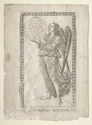 De Engel van de Achtste Sfeer (uit de Tarocchi, serie A: Firmamenten van het Universum, #48)