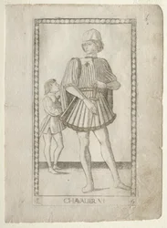De Ridder uit de Tarocchi, serie E: Condities van de Mens, #6, voor 1467