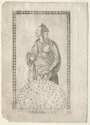 Theologie uit de Tarocchi, serie C: Vrije Kunsten, #30, voor 1467