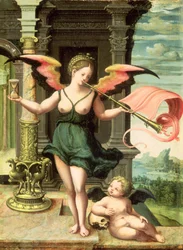 Een Allegorie van Roem