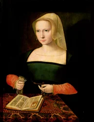 Portret van een jonge vrouw