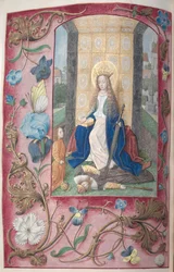 Getijdenboek van Koningin Isabella de Katholieke, Koningin van Spanje: Fol. 189v, St. Catherine, ca. 1500