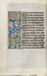 Getijdenboek Gebruik van Rouen: fol. 110v, ca. 1470