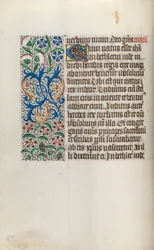 Getijdenboek Gebruik van Rouen: fol. 16v, ca. 1470