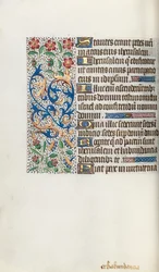 Getijdenboek Gebruik van Rouen: fol. 62v, ca. 1470