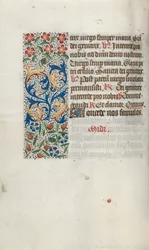 Getijdenboek Gebruik van Rouen: fol. 63v, ca. 1470