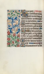 Getijdenboek Gebruik van Rouen: fol. 71v, ca. 1470