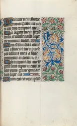 Getijdenboek Gebruik van Rouen: fol. 83r, ca. 1470