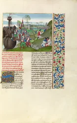 De Engelsen belegeren La Rochelle