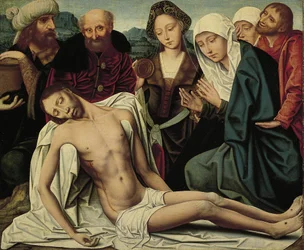 De klaagzang over de dode Christus
