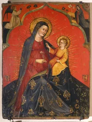 Madonna en Kind en Aankondiging, c.1390