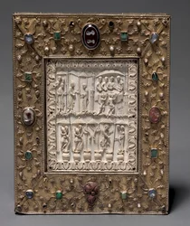 Boekvormige reliekhouder, ca. 1000
