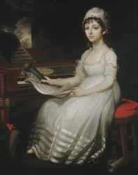 Portret van een Jonge Vrouw, 1801