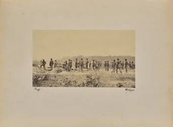 Captain Coopers [sic] Battery - 1 Pennsylvania B. [sic] voor P.