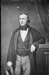 Portret van de componist William Vincent Wallace 1812-1865, 1855