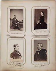 Album van 200 cartes de visite, de meeste door Brady, c.1865