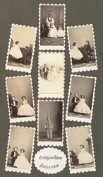 Lilliputiaans souvenir, 1862-63