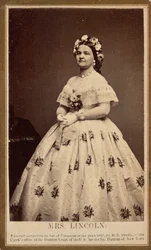 Mary Todd Lincoln,1861 (foto)