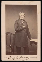 Portret van Joseph Henry 1797-1878 - Staand, voor 1878