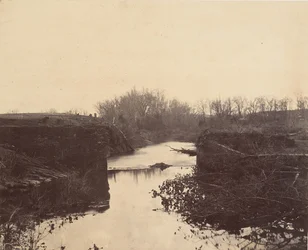 Ruïnes van de Stenen Brug - Bull Run, 1862