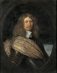 Portret van Carl Gustav Wrangel, graaf van Salmis