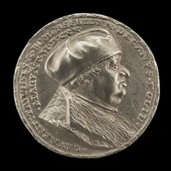 Lorenz Truchsess von Pommersfelden, 1473-1543, Decaan van de Kathedraal van Mainz [voorkant]