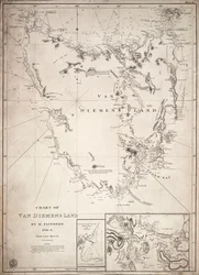 Kaart van Van Diemens Land, blad VI