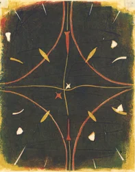 Mandala Débordé, 2012 (linoleumsnede)