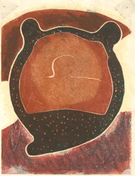 Object, 2013 (linoleumsnede)