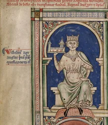 Willem I uit de Historia Anglorum, Chronica majora