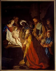 De aanbidding der wijzen, 17e eeuw, zon, 1,81x2,35 m, Toulouse, Musée des Augustins