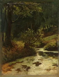 Beek in het bos bij Oosterbeek