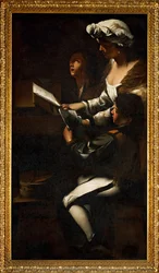 Zangers, rond 1630 (schilderij op doek)