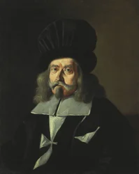 Portret van een Grootmeester van de Ridders van Malta, Martin de Redin