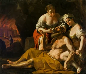 Lot en zijn dochters, ca. 1675-1680
