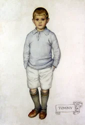 Portret van Tommy