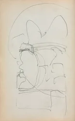 Italiaans schetsboek: Abstracte schets pagina 5, 1898-1899